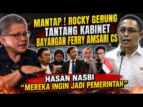 ROCKY GERUNG: \THE SHADOW CABINET IS JUST A SHADOW, ITS PARADIGM DOESN'T MEASURE UP\