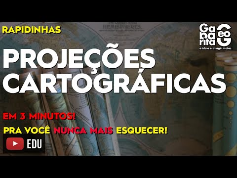 Cartography Ep. # 06 - CARTOGRAPHIC PROJECTIONS | Hiperativo Geography