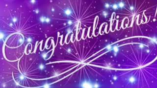 Congratulations wishes video...Congratulations wishes-greeting WhatsApp status