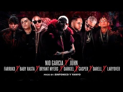 Nio Garcia Ft.Farruko, Baby Rasta, Bryant Myers, Darkiel, Lary Over,  – La Mia (Remix) | Reggaeton