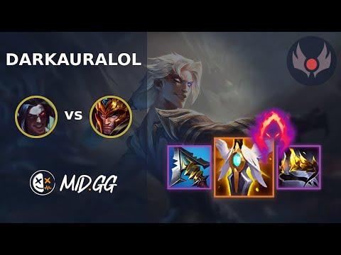 MID.GG: [ DarkAuraLOL ] Kayn JUNGLE vs Jarvan IV | EUW GRANDMASTER | LOL Season 2025