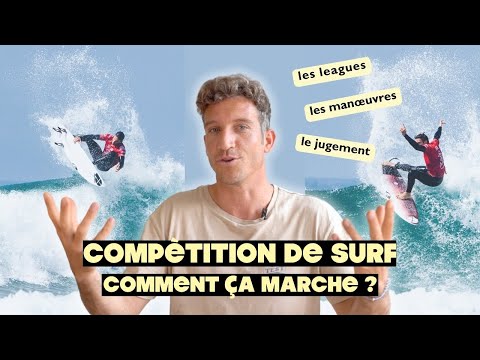 Comprendre la COMPÉTITION en SURF + reconnaitre les manoeuvres !