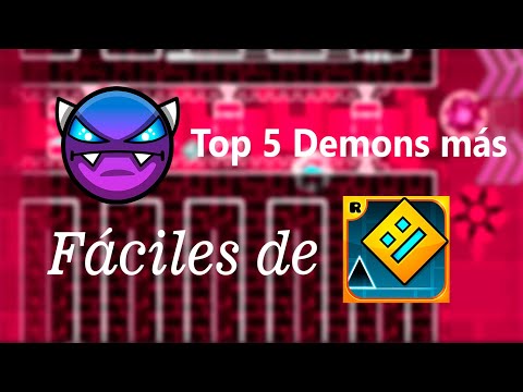 Top 5 Demons Mas Faciles de Geometry Dash