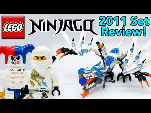 Ice Dragon Attack Review! 2011 LEGO Ninjago Set 2260