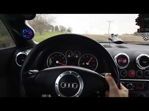 Built Audi TT 9000 rpm in 3rd gear.