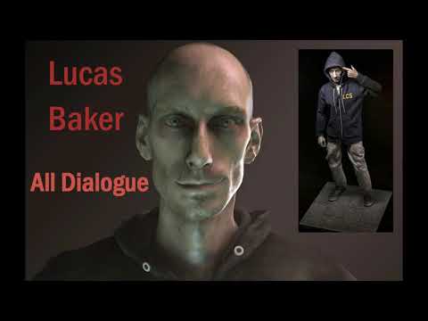 All Lucas Baker Voice Clips (Resident Evil 7: Biohazard)