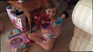 Maira's Fourth Christmas  with Princesses, Fairies, and More 2017