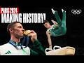 Historic Gymnastics Gold For Ireland Rhys McClenaghan Conquers The Pommel Horse Paris 2024