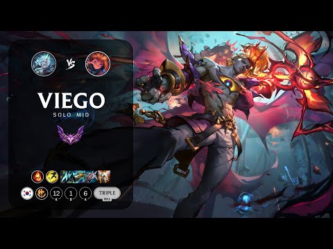 Viego Mid vs Zoe - KR Master Patch 14.1