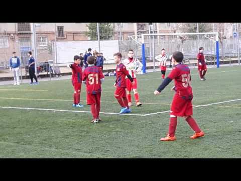 El segundo cuarto del partido de la liga 2016-2017 entre : Barcino y Alzamora Alevin A.