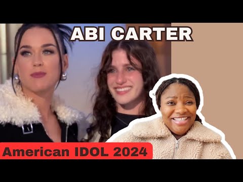 African reaction to ABI CARTER ON AMERICAN IDOL 2024 - What Was I Made For?