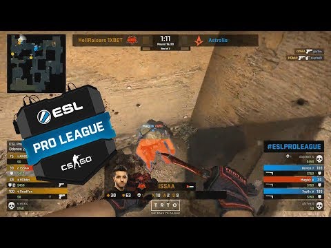 ESL Pro League S8 Finals - Astralis vs HellRaisers - UPSET?! - Highlights - CS:GO