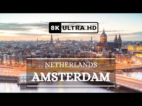 Amsterdam, Netherlands | 8K Drone Footage
