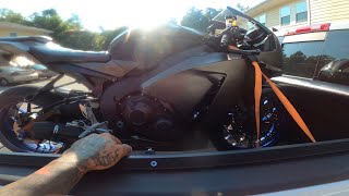 Installing new clutch gone wrong.