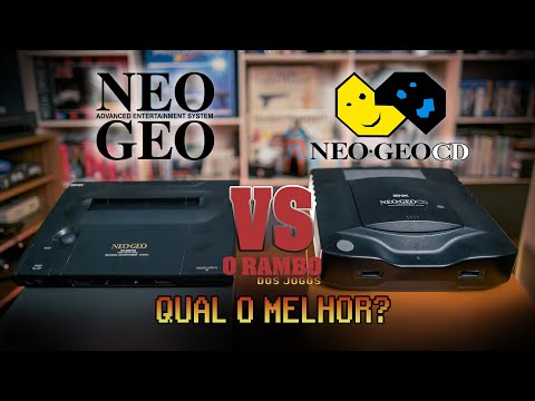 NEO GEO AES VS NEO GEO CD - QUAL O MELHOR?