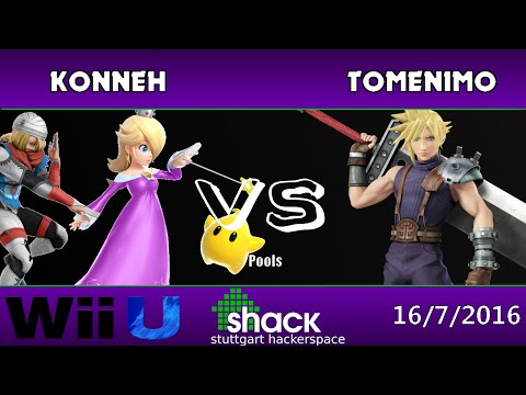 SiH 2 - StG Konneh ( Rosaluma, Shiek ) Vs. tomenimo ( Cloud ) - SSB4 Pools