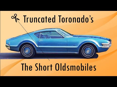 Did You Know? Truncated Toronado's, The Short Oldsmobiles