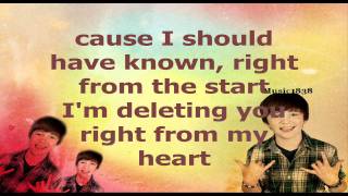 Unfriend you by Greyson Chance Lyrics