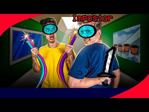 WE PLAYED AMONG US IN REAL LIFE AND THE ENDING SURPRISED ME! - (Impostor IQ 9,999,999)