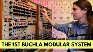 Video thumbnail for Exploring the 1st Buchla 100 Modular Synthesizer by Sarah Belle Reid