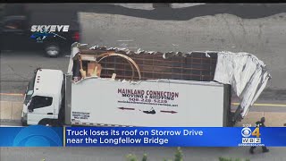 Moving Truck 'Storrowed' Near Mass General, Causing Traffic Delays