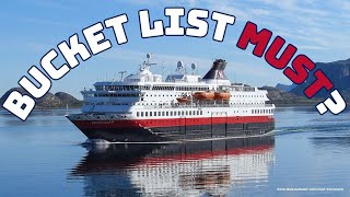 Travel vlog - FULL Hurtigruten cruise the ONLY Way to Experience Norway's Coast