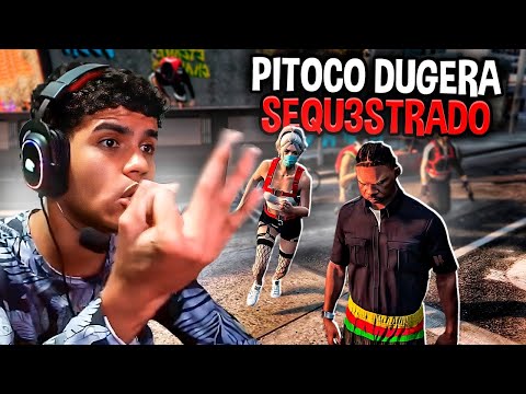 IRRITEI O DONO DO MORRO E FUI SEQQU3STRADO no GTA RP (Pitoco Dugera)