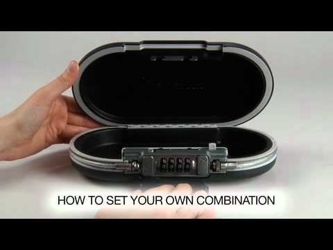 Operating the Master Lock 5900D Portable Personal Safe