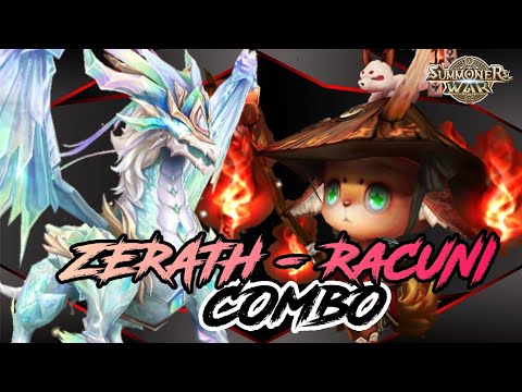 EASY TO CLIMB RTA WITH ZERATH AND RACUNI [Summoners War : Sky Arena]