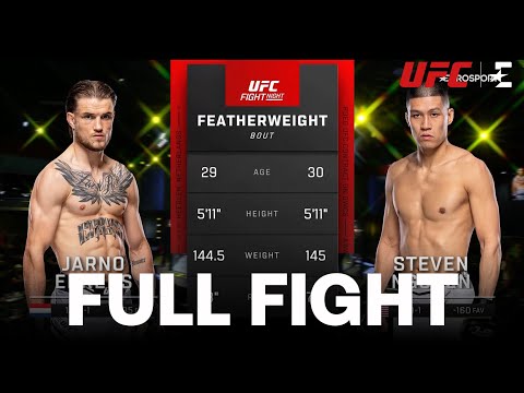 Jarno Errens vs Steven Nguyen full fight