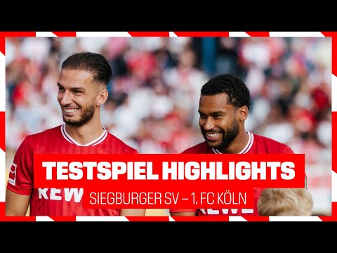 HIGHLIGHTS | Siegburger SV vs. 1. FC Köln | Testspiel