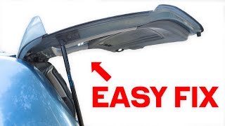 Hatchback Won't Stay Up, EASY FIX | Liftgate Strut Replacement
