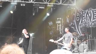 BENEDICTION &#39;&#39; The Grotesque/Suffering Feeds Me &#39;&#39; Live@ BLOODSTOCK 2012 (HD)