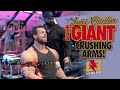 JAMIE CHRISTIAN AKA THE GIANT CRUSHING ARMS!