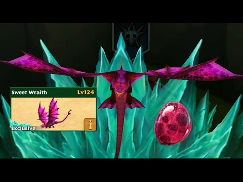 Sweet Wraith max level 124 titan mode-exclusive dragon//Dragons rise of Berk