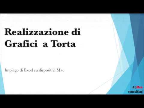 Excel per Mac: Come realizzare Grafici a Torta.