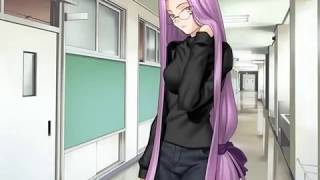Rider Medusa delivers Shirou his lunch - Fate/Hollow Ataraxia