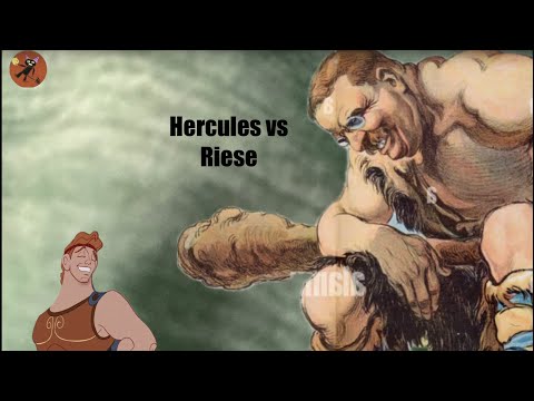 Herkules kämpft gegen den Riesen /Herkules 10