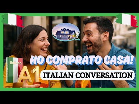 A1 Italian Listening Practice & Solutions: I Bought A Home(Learn Italian by Listening for Beginners)