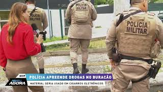 PM apreende drogas no Buracão: Material seria usado em cigarros eletrônicos | ARATU AGORA |TV ARATU