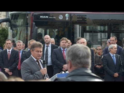 Környezetkímélő buszokra cserélték a teljes kaposvári járműparkot