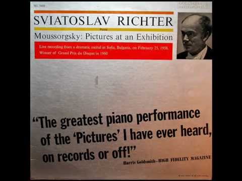 Mussorgsky / S Richter, Sofia, 1958: Pictures At An Exhibition - Original Vinyl LP Recording