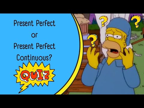 Present Perfect or Present Perfect Continuous Quiz