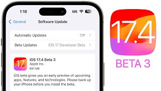 iOS 17.4 Beta 3 Released - What's New?