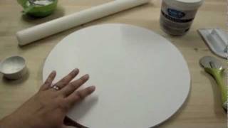 How To Cover A Cake Board With Fondant: The Krazy Kool Cakes Way!