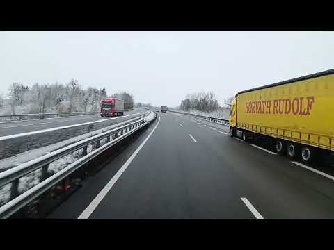 Driving in Austria, A8 Suben - Ort im Innkreis