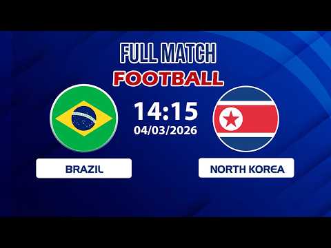 🔴 Brazil vs North Korea | A Steel Wall Against the Samba Storm