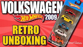 2009 Hot Wheels VOLKSWAGEN 5-Pack | Epic Retro Unboxing!