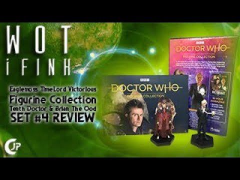 Wot i Fink : Eaglemoss TimeLord Victorious Tenth Doctor & Brian The Ood Set #4 Review