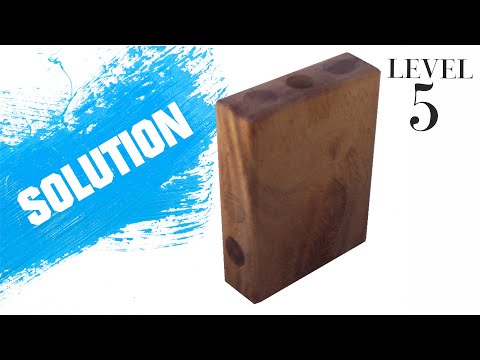 Mouse Trap a wood puzzle from Puzzle Master - Solution